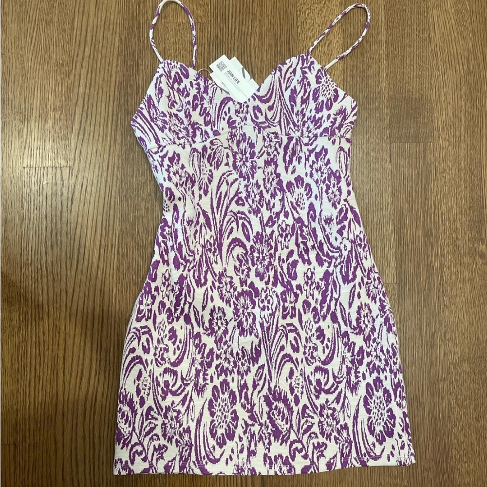 NWT Zara Floral Mini Dress